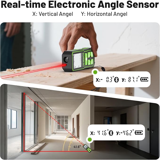 Huepar 330Ft Laser Measuring Tool - Image 7