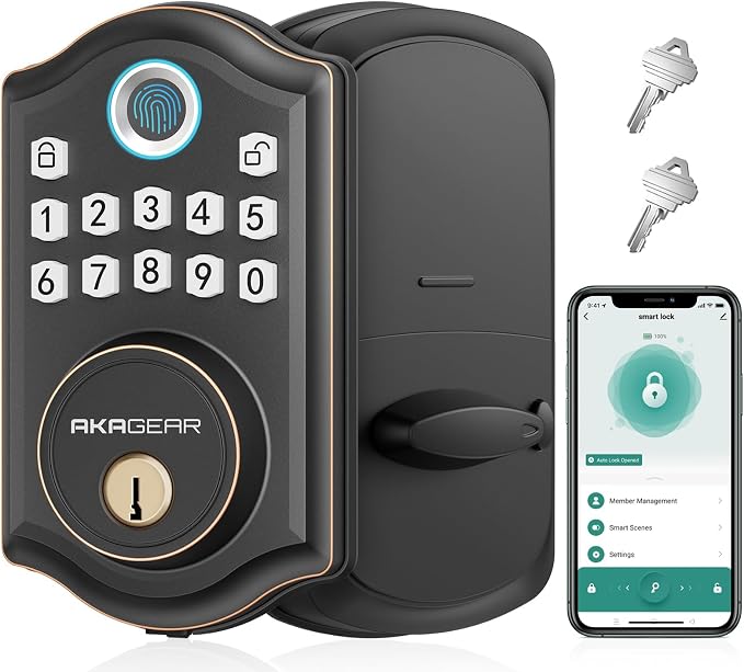 AkaGear Keyless Entry Door Lock by AKAGEAR