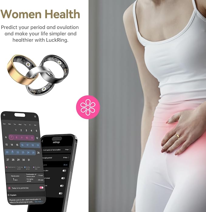 Smart Ring for Women & Men, Fitness Tracker - Image 3