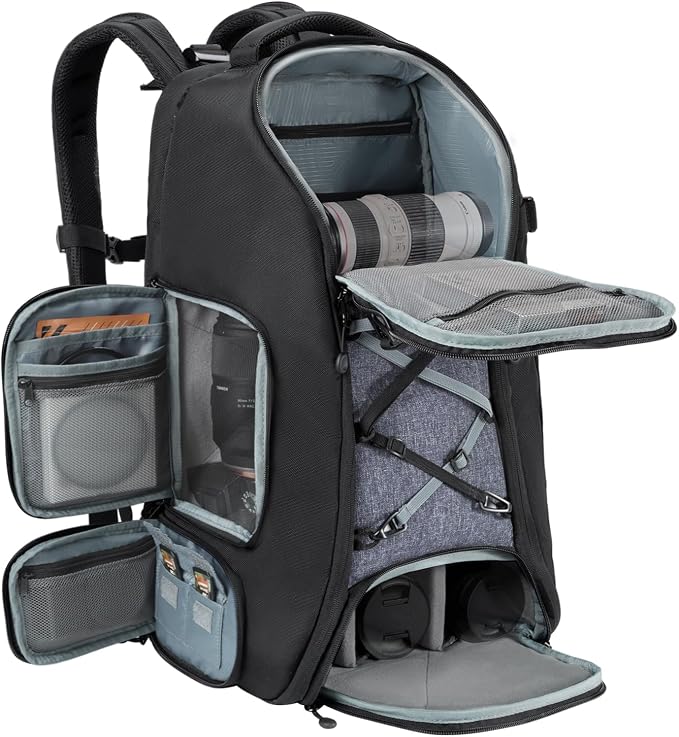 K&F CONCEPT Camera Backpack, Camera Bags by KFCONCEPT
