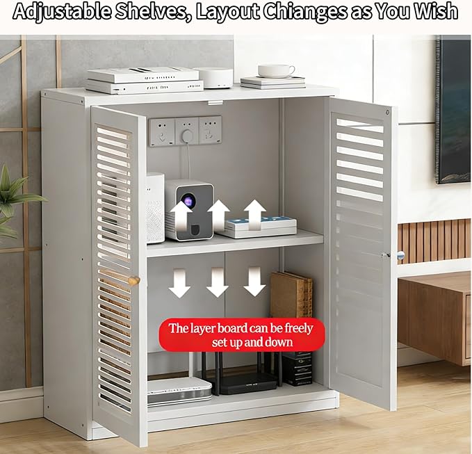 WiFi Router Storage Cabinet - Image 5