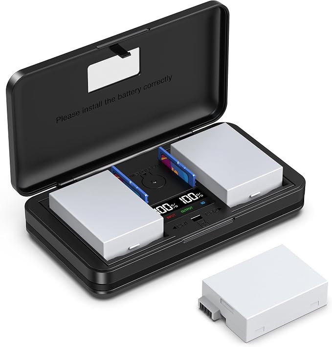 LP-E8 Camera Battery Multifunctional Charger Set Compatible by Inspirationlightsupyourlife