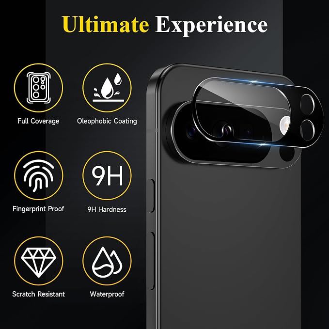 4 Pack Camera Lens Screen Protector Compatible - Image 4