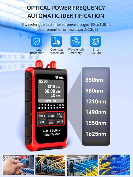 NF-916 Network Cable Tester - Image 5