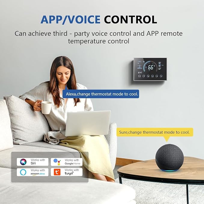 BSEED WiFi Smart Thermostat for Home - Image 3