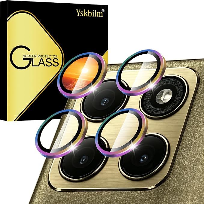 Compatible with Motorola Moto Edge 2026 Camera Lens Protector, Individual Metal by Unknown