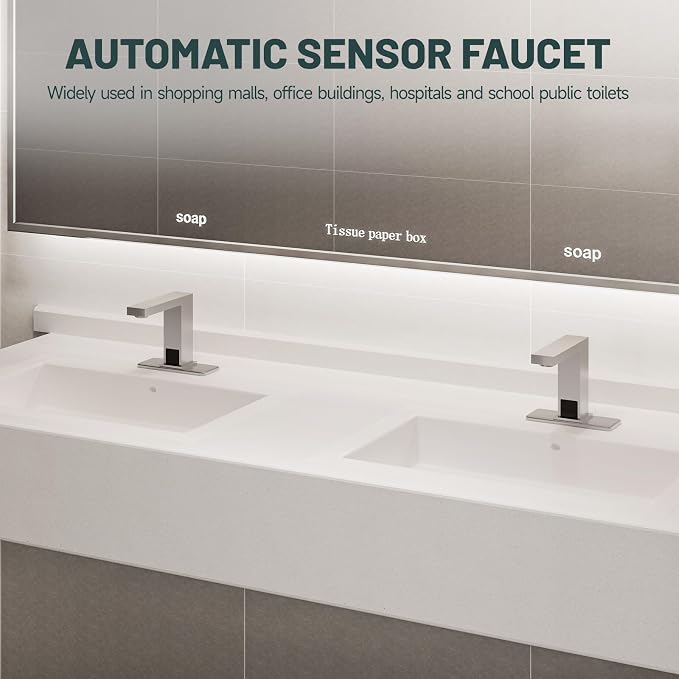 Touchless Bathroom Sink Faucet - Image 7