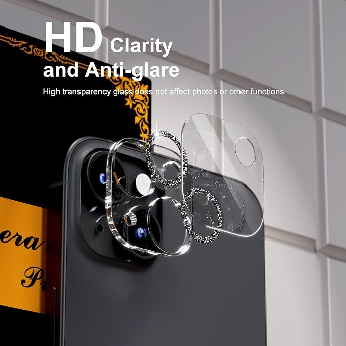 for 6 Pack iPhone 15 / iPhone 15 Plus Camera Lens Protector 9H Tempered Glass - Image 7
