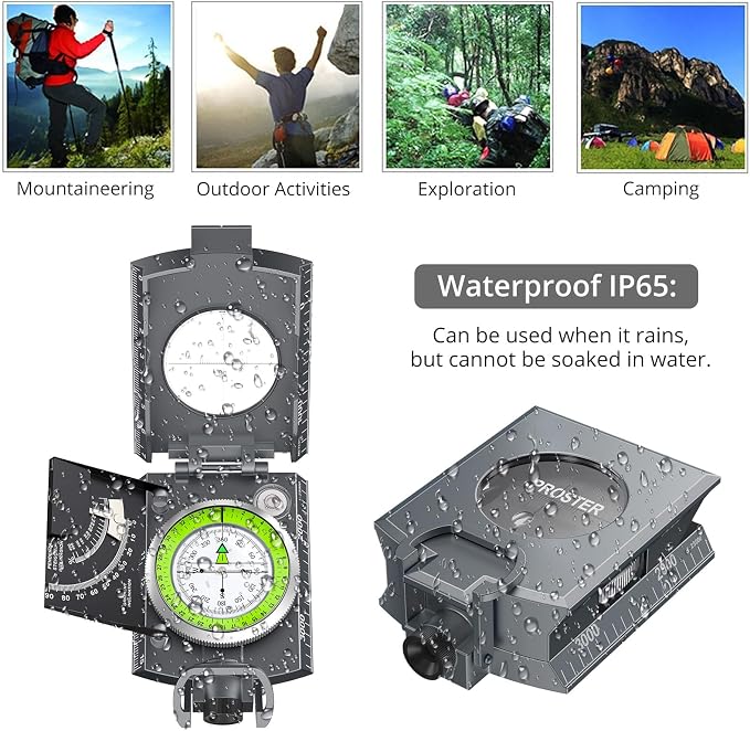 Proster IP65 Compass Hiking Survival - Image 5