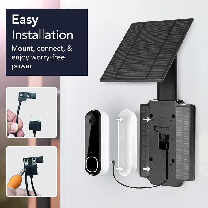 Wasserstein Doorbell Solar Charger - Image 7