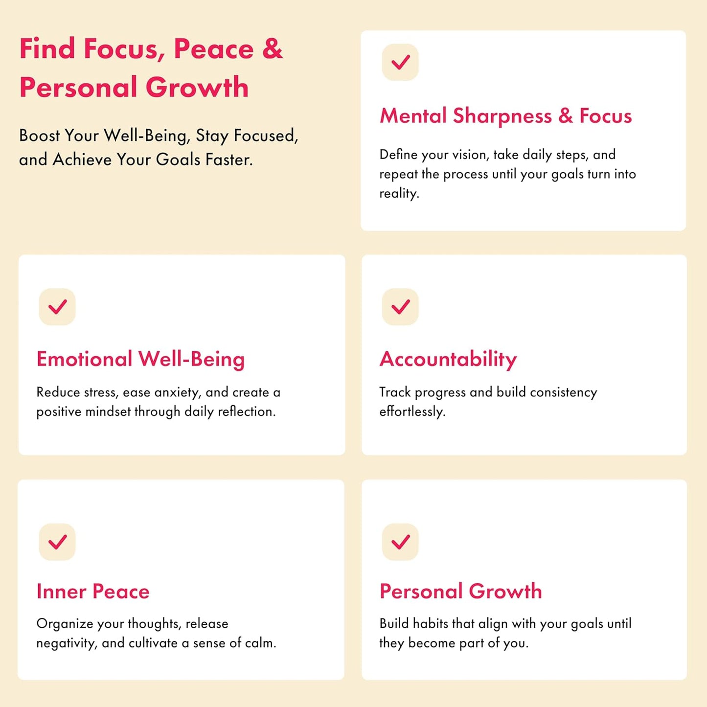 I AM Evolving Journal: Set Goals, Embrace Gratitude, Cultivate Habits, Achieve Inner Peace | Undated Gratitude Journal for Personal Development, Mindfulness, & Daily Reflection. (Lavender)