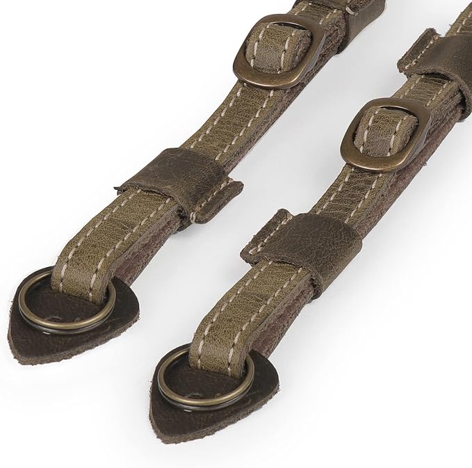 MegaGear SLR, DSLR Sierra Series Genuine Leather Camera Shoulder or Neck Strap - Image 10