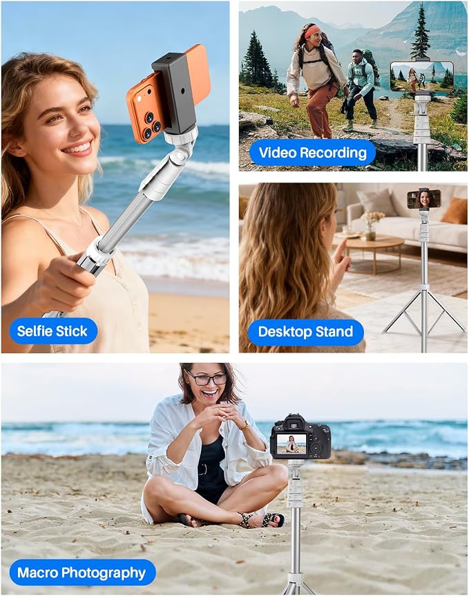 67" Phone Tripod, MIIASI Extendable Tripod - Image 7
