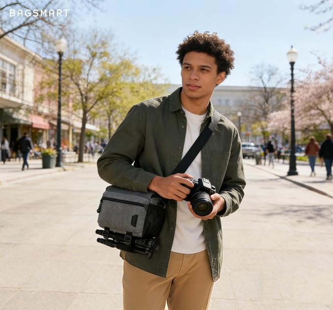 BAGSMART Small Camera Sling Bag - Image 8