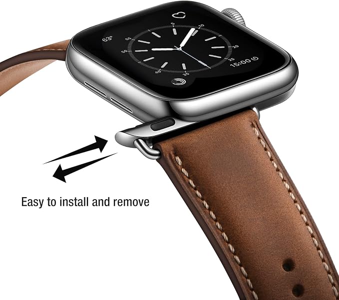 SUNFWR Leather Bands Compatible - Image 4
