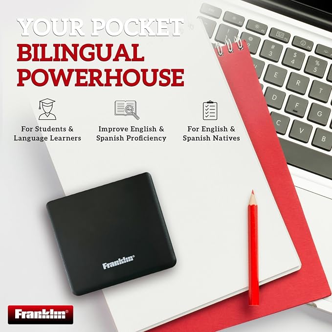 Franklin DBE-1200 Bilingual Electronic Dictionary – English-Spanish, Spanish - Image 3