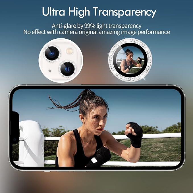 Bling Diamond Individual Camera Lens Protector - Image 6