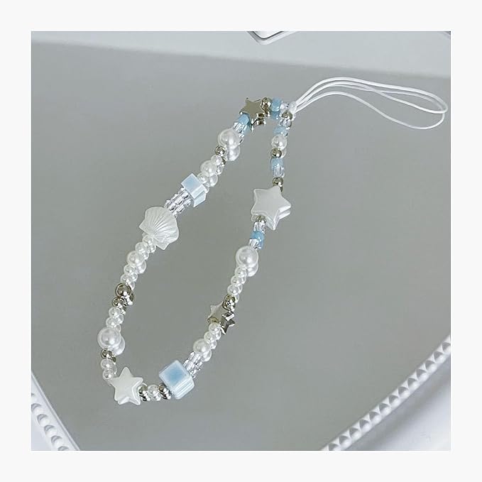 Cute Beaded Camera Wrist Strap for Phone, Digital Camera Charm Lanyard - Image 8