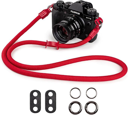 VOVMOEYA Nylon Braided Camera Rope Strap, Camera Neck Shoulder Strap by VOVMOEYA
