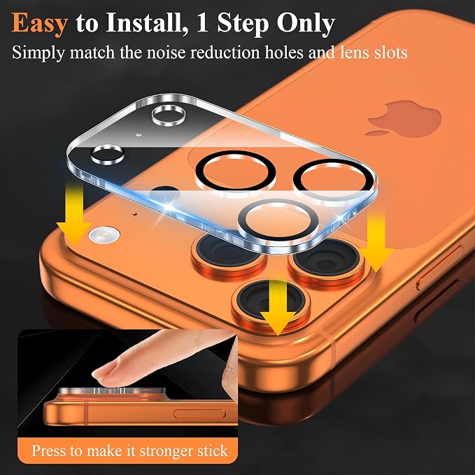 4 Pack Camera Lens Screen Protector Compatible - Image 5