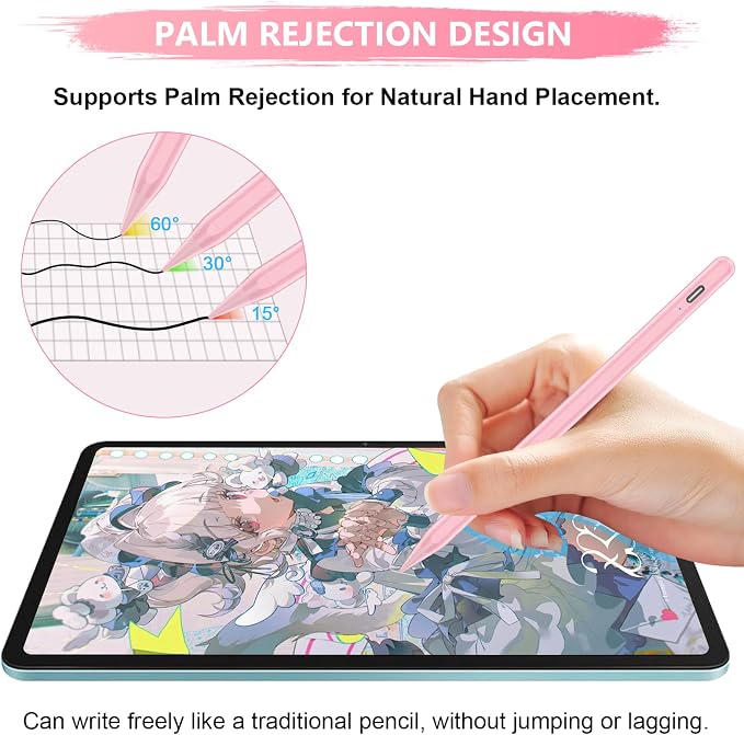 Stylus Pen for iPad A16/10th/9th Generation, 10Mins Fast Charge for Apple - Image 6