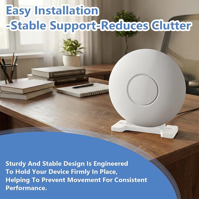 Access Point Holder with Cable Management Channel Compatible with Ubiquiti U7 - Image 4