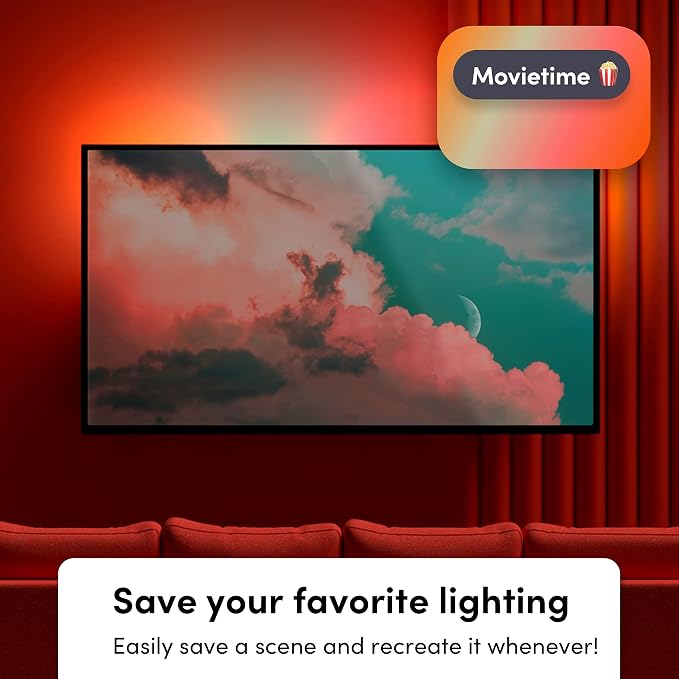 LIFX Lightstrip Bundle with 80" Color Smart LED Lightstrip and Two 1100 Lumen - Image 5