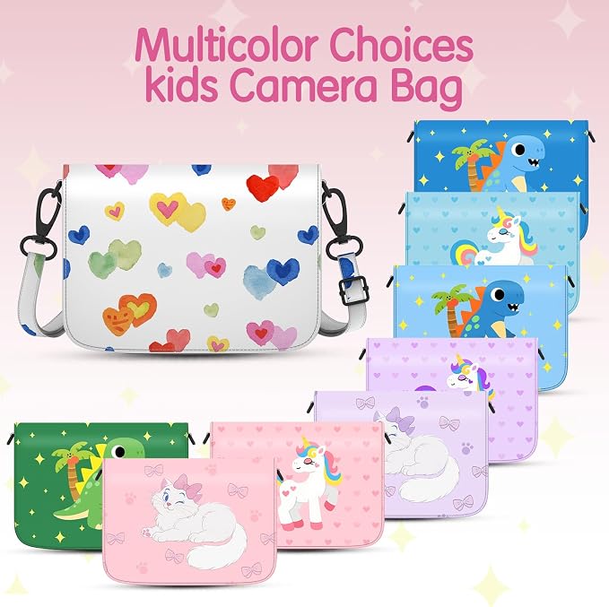 Kids Instant Print Camera Case Bag Compatible - Image 3