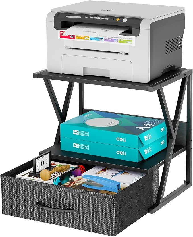 aboxoo Printer Stand for Desk - Image 9