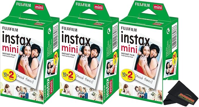 Fujifilm 16437396 Instax Mini Twin Pack Picture Format Instant Daylight Film - Image 3