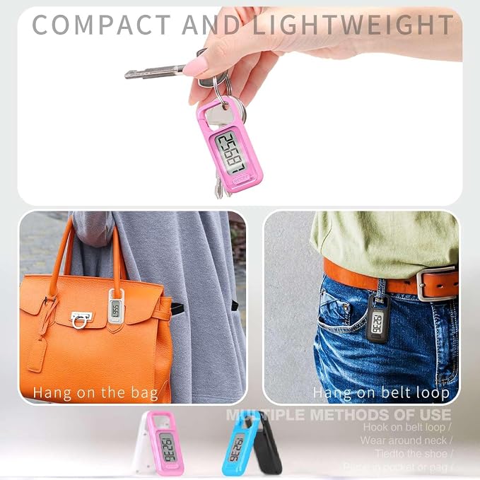 Simple 3D Step Counter, Walking Pedometer, Steps Tracker - Image 6