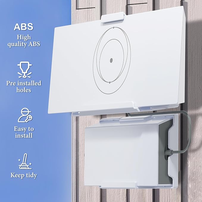 Router Wall Mount for Starlink Standard 4/4X/Gen 3, All in One V3 Mesh Router - Image 5