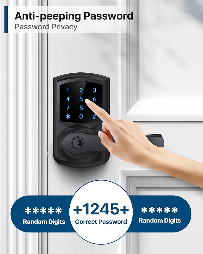 HIDALIFE Keyless Entry Door Lock, Keypad Door-Lock - Image 8