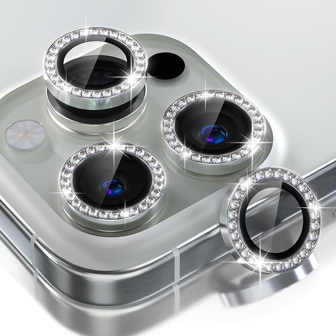 Choiche Compatible for iPhone 16 Pro/iPhone 16 Pro Max Camera Lens Protector by Choiche