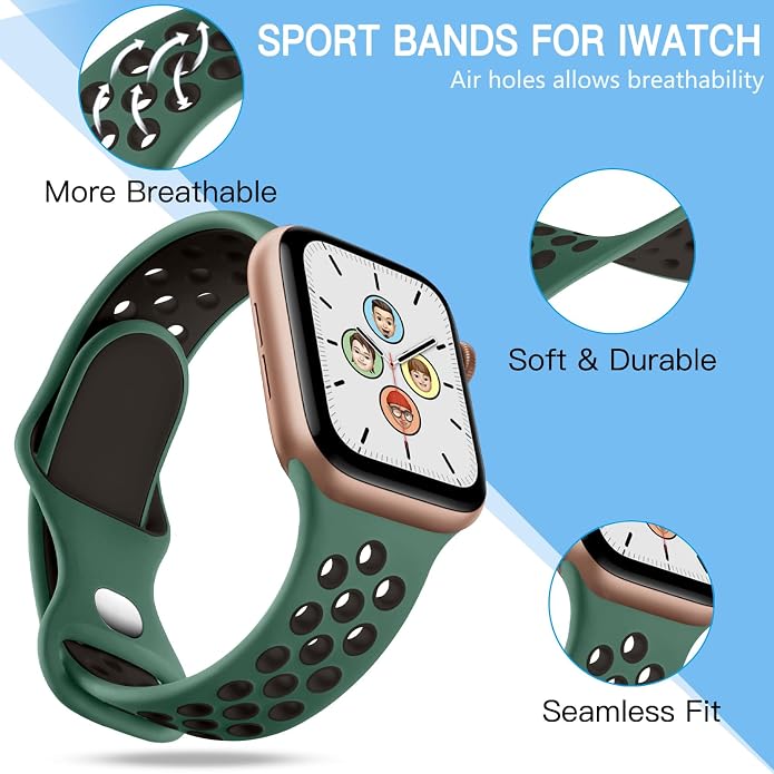Adorve 4 Pack Sport Bands Compatible - Image 2