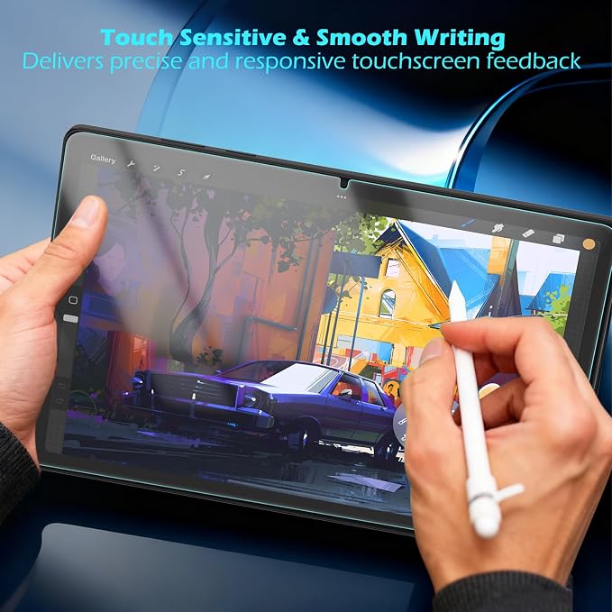 Hianjoo 4-Pack Cut to Fit Screen Protector Universal Plastic Trimmable Screen - Image 5