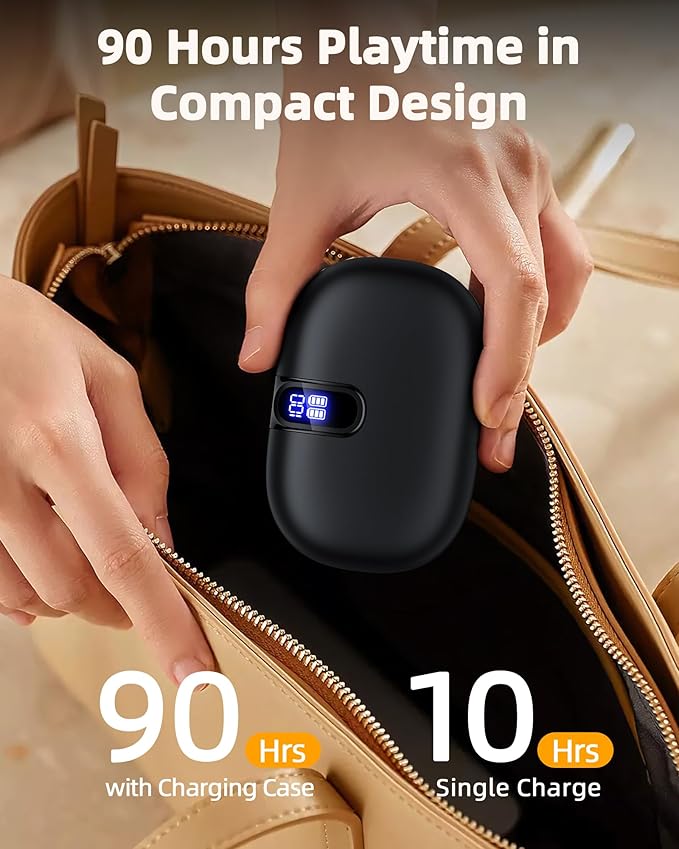 AI Translation Earbuds Real Time 164 Languages Translator Ear Buds 90H Playtime - Image 6