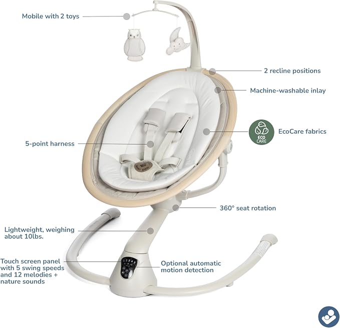 Maxi-Cosi Cassia Smart Baby Swing - Image 3