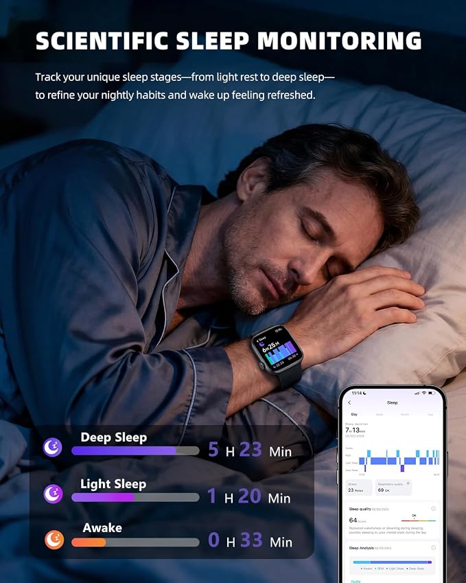 Smart Watch for Women Men, Fitness and Sleep Trackers - Image 7