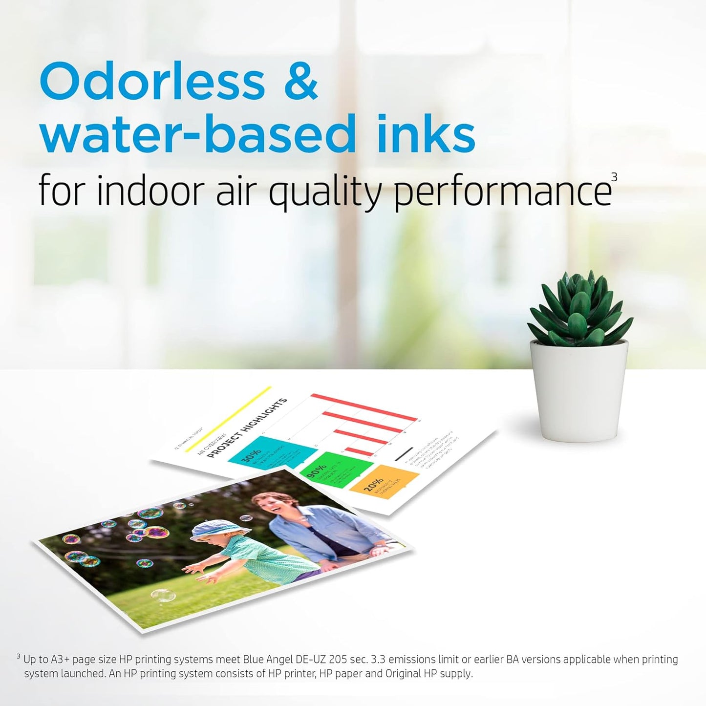 HP 65XL Tri-color High-yield Ink Cartridge for HP Printers | Works with Printer Series: AMP 100, DeskJet 2600, 3700; ENVY 5000 | Eligible for Instant Ink | N9K03AN