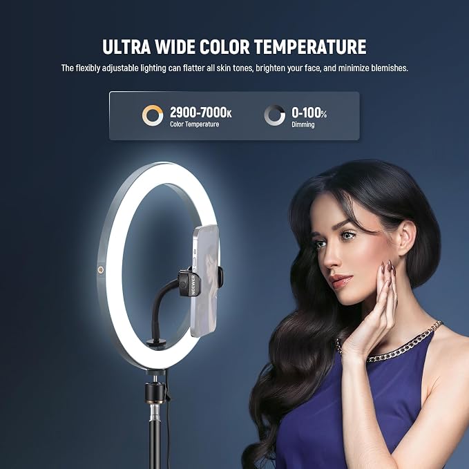 NEEWER 12" 24W Power LED Ring Light - Image 3
