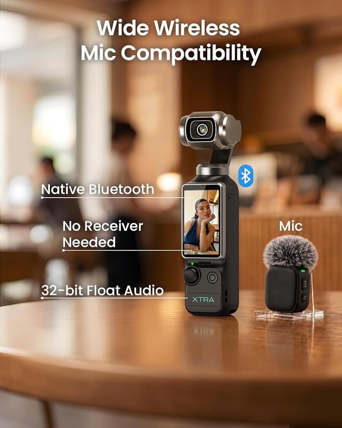 Xtra Muse with 128GB microSD, Vlogging Camera with 1'' CMOS & 4K/120fps Videos - Image 5