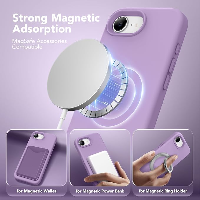 Magnetic for iPhone 17e/iPhone 16e Case, Compatible - Image 2