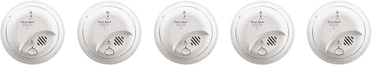 First Alert BRK SC-9120B yaObkn Hardwired Smoke and Carbon Monoxide Alarm by FirstAlert