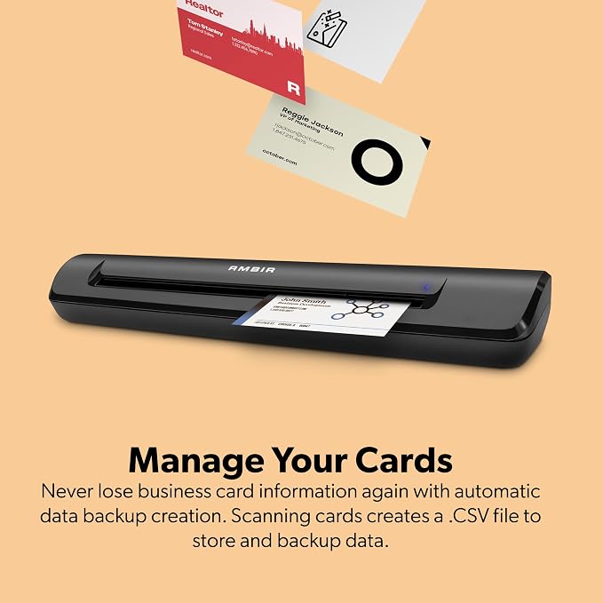 Ambir TravelScan Pro 600-BCS Simplex Document Scanner - Image 2