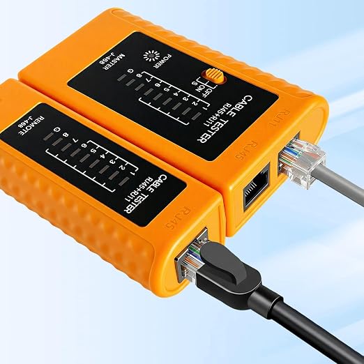 Network Cable Tester for RJ11/RJ12/RJ45, LAN Ethernet Tester for Cat5 Cat5e - Image 5