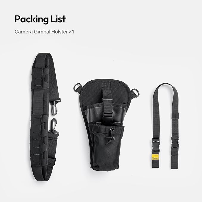 ULANZI CB01 Camera Sling Bag for Mirrorless DSLR Cameras & 3-Axis Gimbal - Image 7