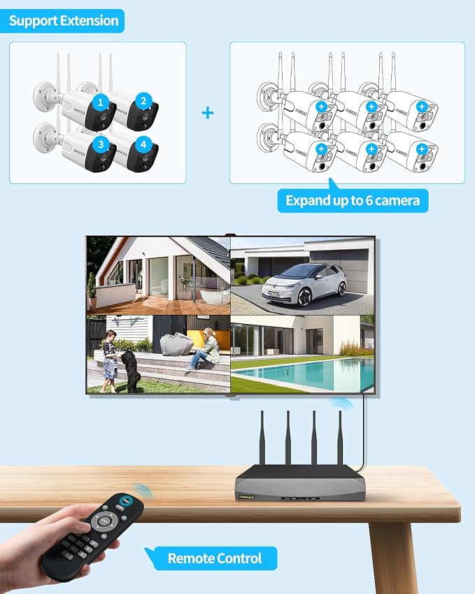 5MP Wireless Security Camera System - Image 8