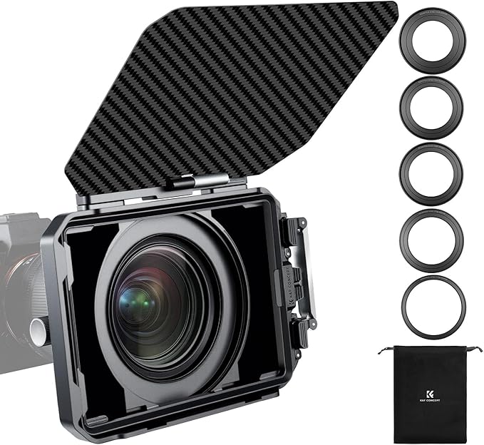 K&F CONCEPT Matte Box, DSLR Camera Matte Box by KFCONCEPT