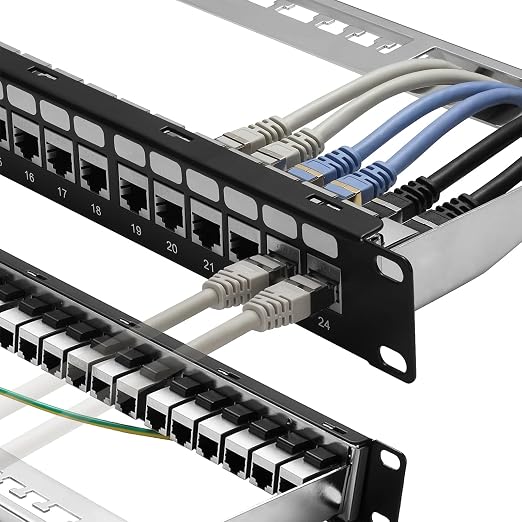 Rapink Patch Panel 24 Port Cat6A by Rapink